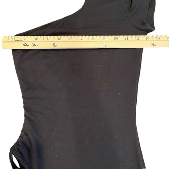 I. AM. GIA. Lara Dress Bamboo Stretch Cutouts Sexy Bodycon Dress Black Size XS - Picture 9 of 11